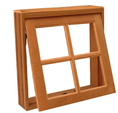 Janela Bascular de Madeira