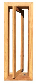 Janela Pivotante com Vidro Inteiro
