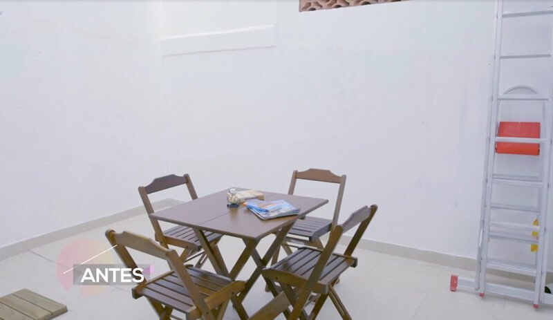 Espaço Antes da Reforma Espaço Antes da Reforma