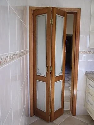 Porta Sanfonada para Banheiro