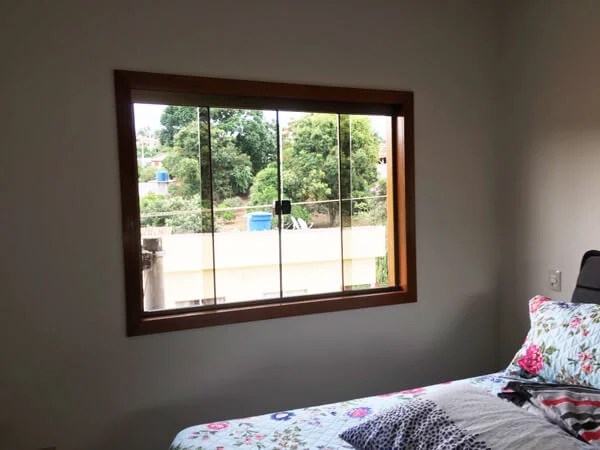 Janela Vidro Blindex de Correr