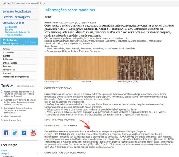 Informações Tauari