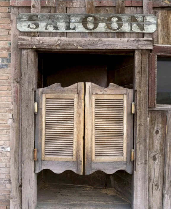 Porta Bang Bang Velho Oeste