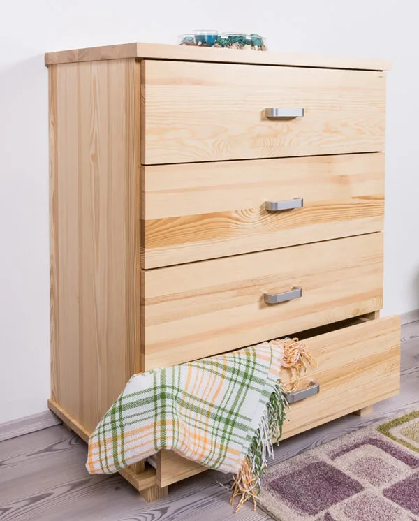 Cômoda de Madeira Pinus