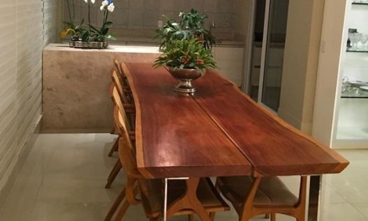 Mesa de Madeira Jequitiba Mesa de Madeira Jequitiba