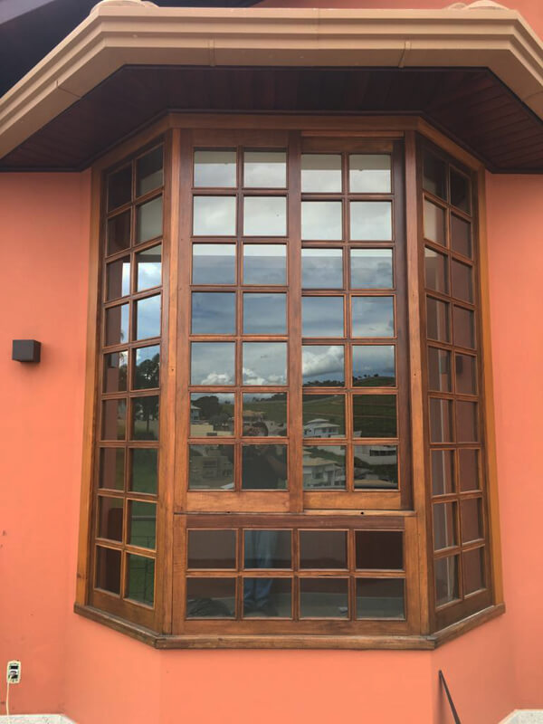 Janela Modelo Bay Window - Vista Externa