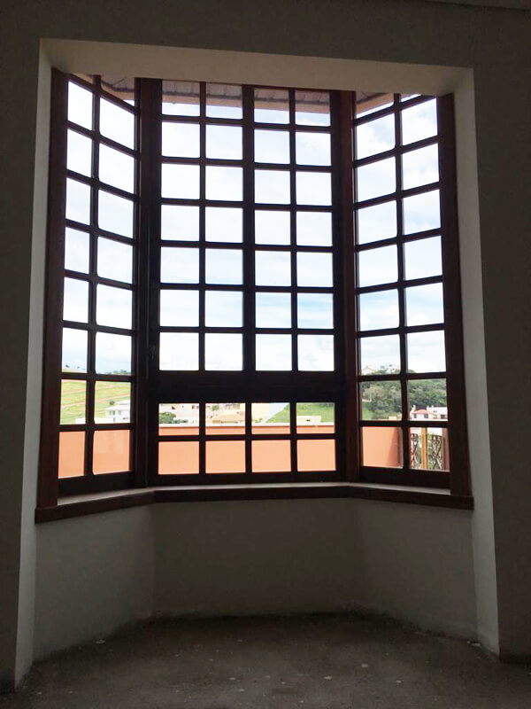 Janela Modelo Bay Window - Vista Interna