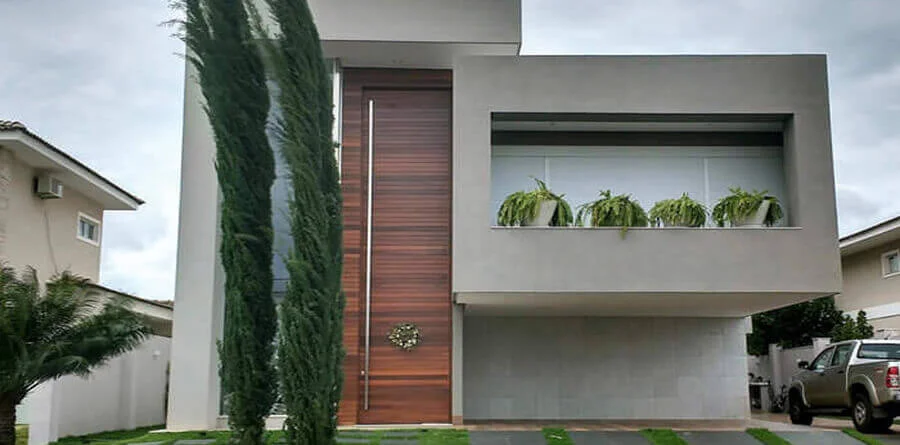 Porta Painel de Madeira