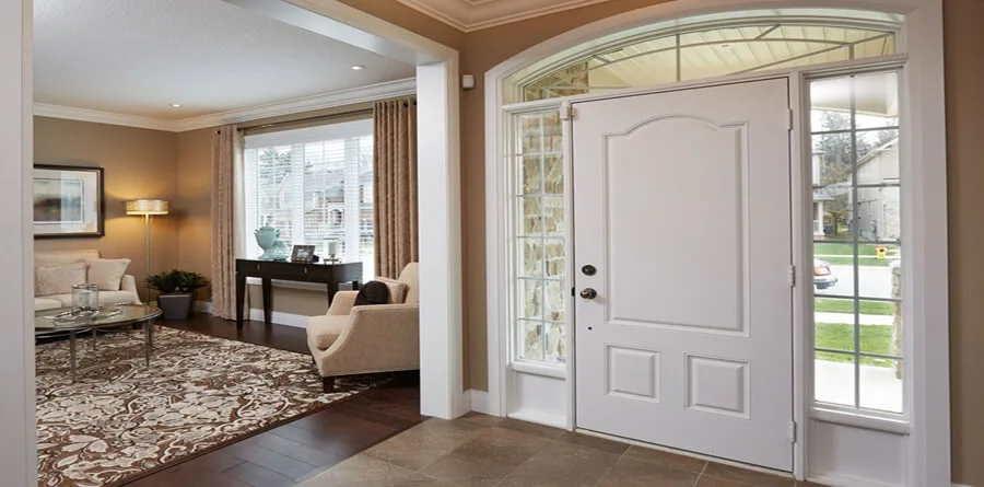 Porta Branca de Madeira