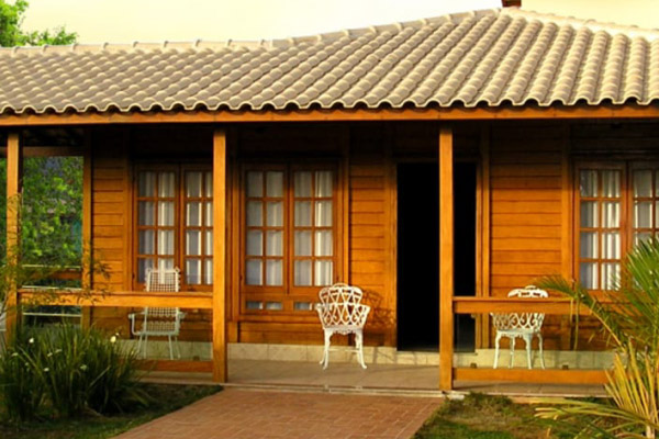 Casa de madeira Simples